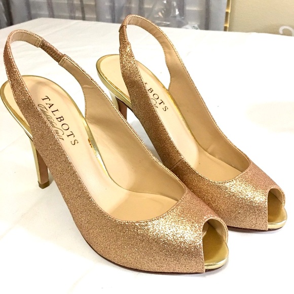 Talbots Sling Heels - Picture 1 of 10